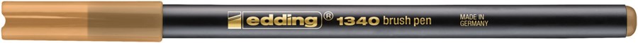 edding 1340 Pinselstift ocker, Pinselspitze 1-3 mm (Art.-Nr.: 4-1340013)
