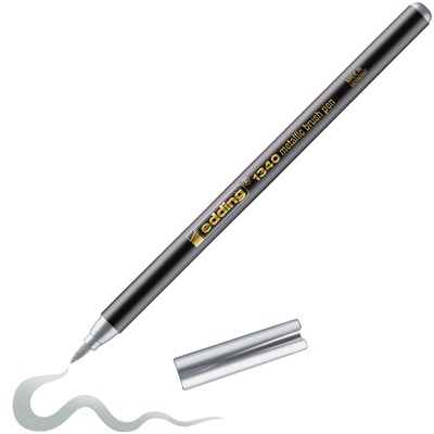 edding 1340 Pinselstift silber, Pinselspitze 1-3 mm (Art.-Nr.: 4-1340054)