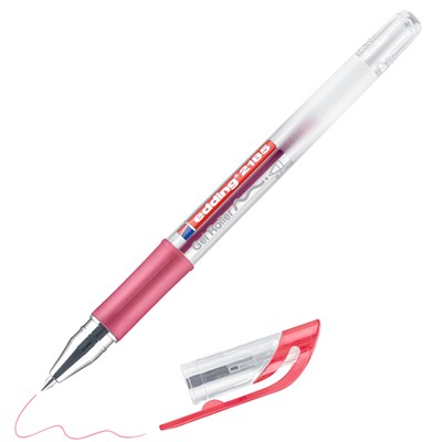 edding 2185 Gelroller rot, Rollerspitze 0,7 mm (Art.-Nr.: 4-2185002)