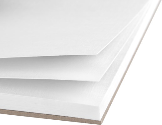 edding 30010 Acryl Malblock A6 20 Blatt weiß (Postkartenformat) (Art.-Nr.: 4-30010-A6)