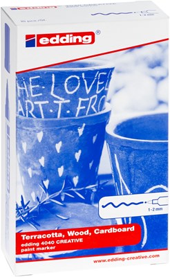 edding 4040 Mattlackmarker 10er Set sortiert, Rundspitze 1-2 mm (Art.-Nr.: 4-4040999)