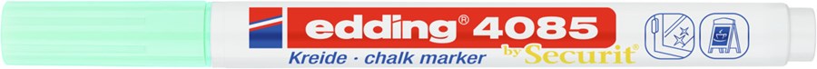edding 4085 Kreidemarker pastellgrün, Rundspitze 1-2 mm (Art.-Nr.: 4-4085137)