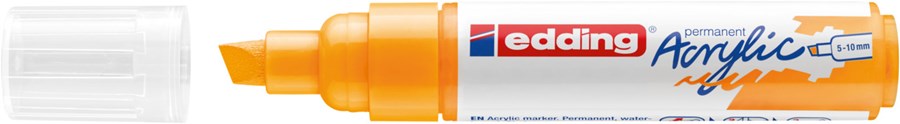 edding 5000 Acrylmarker breit sonnengelb, Keilspitze 5-10 mm (Art.-Nr.: 4-5000906)