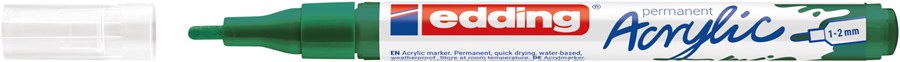 edding 5300 Acrylmarker fein moosgrün matt, Rundspitze 1-2 mm (Art.-Nr.: 4-5300904)