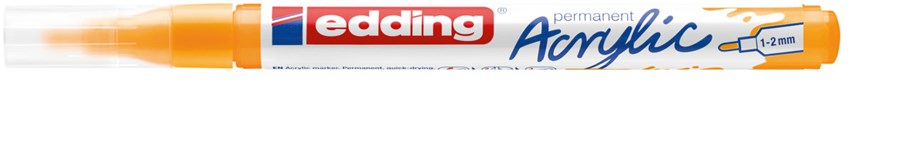 edding 5300 Acrylmarker fein sonnengelb, Rundspitze 1-2 mm (Art.-Nr.: 4-5300906)