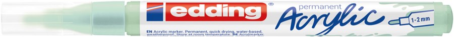 edding 5300 Acrylmarker fein mild mint matt, Rundspitze 1-2 mm (Art.-Nr.: 4-5300928)