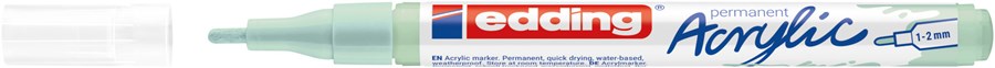 edding 5300 Acrylmarker fein mild mint matt, Rundspitze 1-2 mm (Art.-Nr.: 4-5300928)