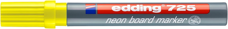 edding 725 Neon-Boardmarker neongelb, Keilspitze 2-5 mm (Art.-Nr.: 4-725065)