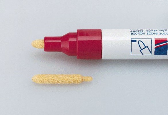 edding 751 N Ersatzspitzen für Lackmarker, Rundspitze 1-2 mm, 10 Stück (Art.-Nr.: 4-751N)