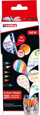 edding Colour Happy Set e-1340/20+1 Stück sortiert (Art.-Nr.: 4-CH20+1)