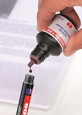 edding T 25 Nachfülltinte für Permanentmarker orange, 30 ml (Art.-Nr.: 4-T25006)