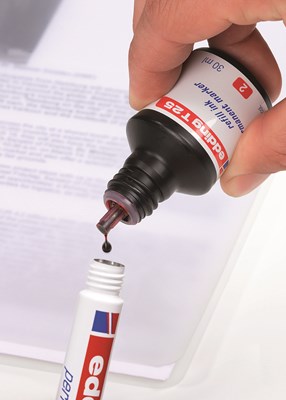 edding T 25 Nachfülltinte für Permanentmarker braun, 30 ml (Art.-Nr.: 4-T25007)