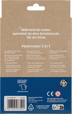 share Fasermaler 2in1 sortiert basic 12St Set (Art.-Nr.: 4-0003-12-1)
