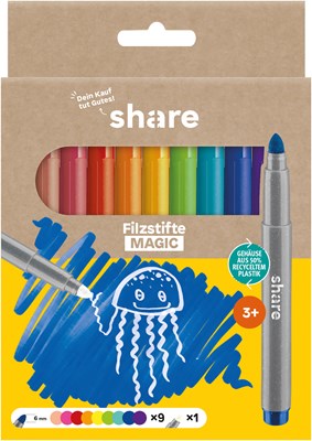 share Filzstift Magic 10er-Set (Art.-Nr.: 4-0005-10)