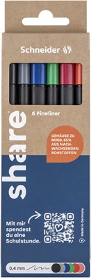 share Fineliner 6St Set (Art.-Nr.: 4-0006-6-2)