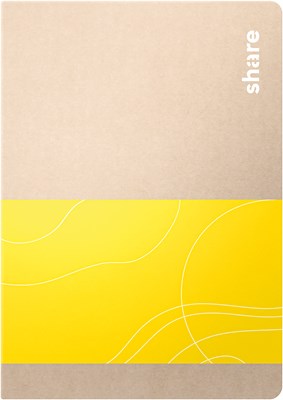 share Notizheft A6 liniert gelb (Art.-Nr.: 4-0015005)