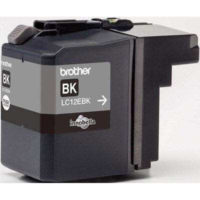 BROTHER LC12EBK Tintenpatrone, schwarz (Art.-Nr.: LC12EBK)