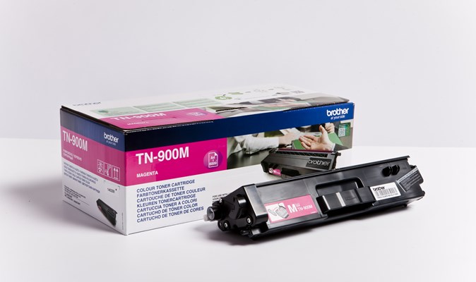 BROTHER TN-900M Toner, magenta, Extra, hohe Kapazität (Art.-Nr.: TN900M)
