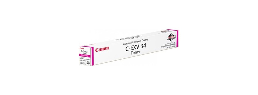CANON C-EXV 34 Toner, magenta, Standardkapazität (Art.-Nr.: 3784B002)