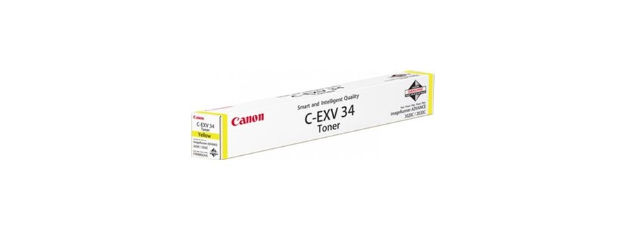 CANON C-EXV 34 Toner, yellow, Standardkapazität (Art.-Nr.: 3785B002)