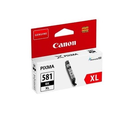 Canon CLI-581XLBK, Tintenpatrone, schwarz, hohe Füllmenge (Art.-Nr.: 2052C001)
