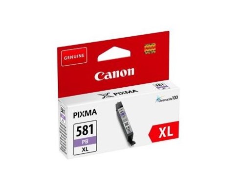 Canon CLI-581XLPB, Tintenpatrone, photoblau, hohe Füllmenge (Art.-Nr.: 2053C001)