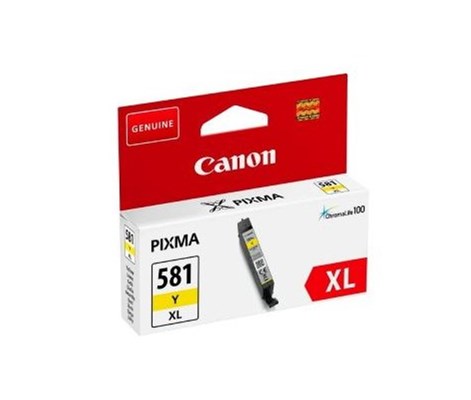 Canon CLI-581XLY, Tintenpatrone, yellow, hohe Füllmenge (Art.-Nr.: 2051C001)