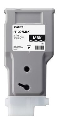 CANON PFI-207MBK Tintenpatrone, matt schwarz, Standardkapazität (Art.-Nr.: 8788B001)