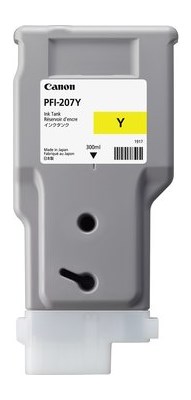 CANON PFI-207Y Tintenpatrone, yellow, Standardkapazität (Art.-Nr.: 8792B001)