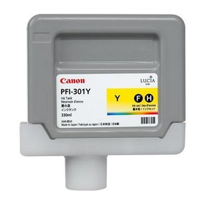 CANON PFI-301Y Tintenpatrone, yellow, Standardkapazität (Art.-Nr.: 1489B001)