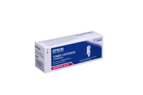 EPSON AL-C1700/C1750/CX17 series Toner, magenta, Standardkapazität (Art.-Nr.: C13S050670)