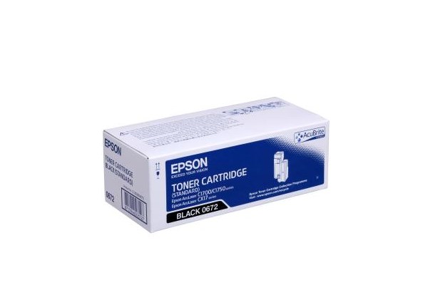 EPSON AL-C1700/C1750/CX17 series Toner, schwarz, Standardkapazität (Art.-Nr.: C13S050672)