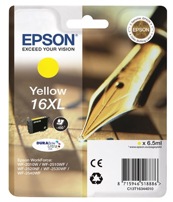Epson 16XL Tintenpatrone yellow (Art.-Nr.: C13T16344012)