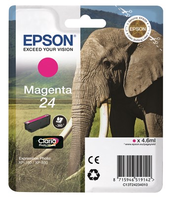 Epson 24 Tintenpatrone magenta (Art.-Nr.: C13T24234012)