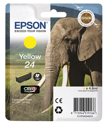 Epson 24 Tintenpatrone yellow (Art.-Nr.: C13T24244012)