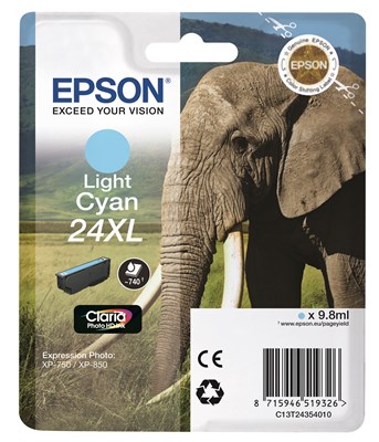Epson 24XL Tintenpatrone hell cyan (Art.-Nr.: C13T24354010)
