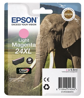 Epson 24XL Tintenpatrone hell magenta (Art.-Nr.: C13T24364012)