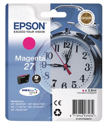 Epson 27 Tintenpatrone, magenta (Art.-Nr.: C13T27034012)