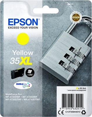 Epson T3594 Tintenpatrone, yellow, hohe Füllmenge (Art.-Nr.: C13T35944010)