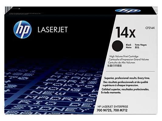 HP 14X Toner, schwarz, hohe Kapazität (Art.-Nr.: CF214X)
