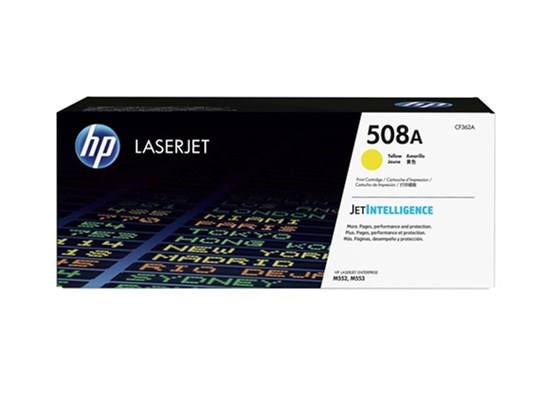 HP 508A Toner, yellow, Standardkapazität (Art.-Nr.: CF362A)