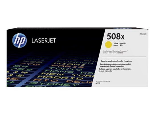 HP 508X Toner, yellow, hohe Kapazität (Art.-Nr.: CF362X)