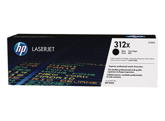 HP 312X Original Toner, schwarz, hohe Kapazität (Art.-Nr.: CF380X)