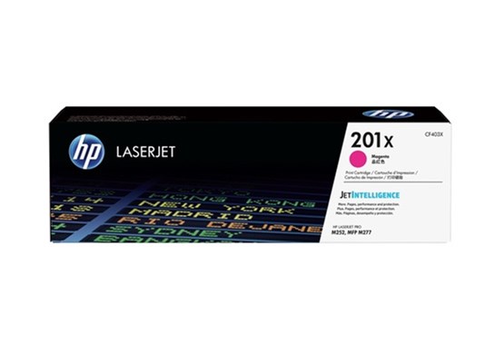 HP 201X Tonerkartusche, magenta, hohe Kapazität (Art.-Nr.: CF403X)
