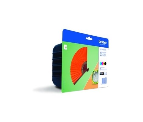 Brother Tintenpatronen, Value-Pack, schwarz, cyan, magenta, yellow (Art.-Nr.: LC-129XLVALBP)