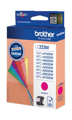 Brother Tintenpatrone, magenta, Standardkapazität (Art.-Nr.: LC223M)