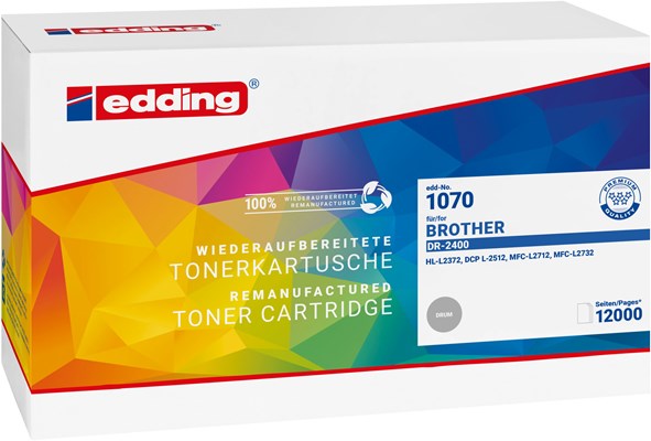 edding Trommeleinheit, ersetzt Brother DR-2400 (Art.-Nr.: 18-1070)