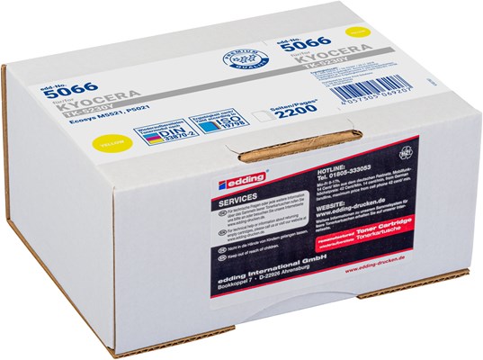 edding Tonerkassette, yellow, ersetzt Kyocera TK-5230Y (Art.-Nr.: 18-5066)