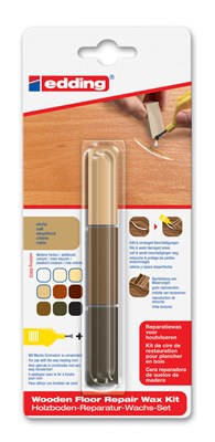 edding 8902 Holzboden-Reparatur-Wachs-Set eiche (Art.-Nr.: 4-8902-1-4603)