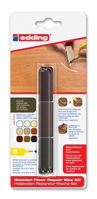 edding 8902 Holzboden-Reparatur-Wachs-Set Kolonial (Art.-Nr.: 4-8902-1-4607)